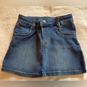 NWOT. Carter's Blue Denim Skirt